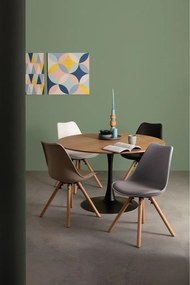 Метална кръгла трапезна маса ø 120 cm Bloom – Yes Everyday