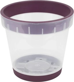 Horecano - Пластмасова саксия за орхидея ф14,5xh13,5см 1,4л различни цветове HOME-(29041)