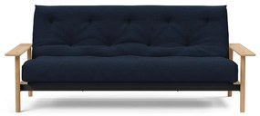 Елегантен разтегателен диван Mixed Dance Blue, тъмно син, 97 x 230 cm Balder - Innovation
