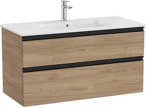 Шкаф с 2 чекмеджета и умивалник, The Gap Unik Walnut, 1005 x 460 x 537 mm, A857724517 + A3279A1000