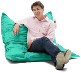 Градински пуф Cushion Pouf 100x100, цвят Тюркоаз