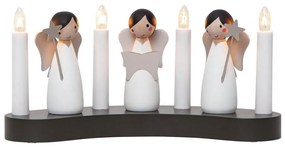 Eglo 411002 - Коледен свещник ANGEL CHOIR 4xE10/3W/230V