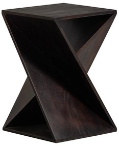 Странична масичка от масивна акация 41x41 cm Ikem – WOOOD