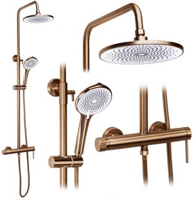 Комплект за душ Rea Foss Clif Brush Copper