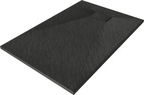 Mexen Hugo правоъгълна душ кабина SMC 110 x 90 см, черна - 42709011