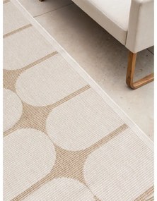 Пътека за открито и закрито в цвят слонова кост и бежово 80x250 cm Duet Bowen – NORTHRUGS