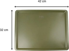 Тава за печене Zenker 7457, 42x32 см, ILAG Maximizing Green покритие, До 180C, Зелен