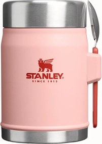 Термос за храна от неръждаема стомана в прасковен цвят 400 ml Legendary Food Jar + Spork Peach Rose – Stanley