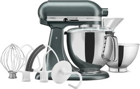 Планетарен миксер KitchenAid Artisan Elegance 5KSM175PSEJP, 300 W, 4.8 л, Direct drive, 10 скорости, Тъмнозелен