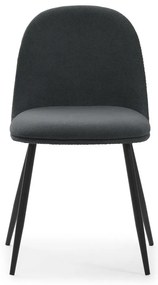 Тъмносиви трапезни столове в комплект от 4 бр. Malila – Marckeric