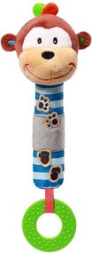 Писукаща играчка с гризалка маймуна Babyono 619
