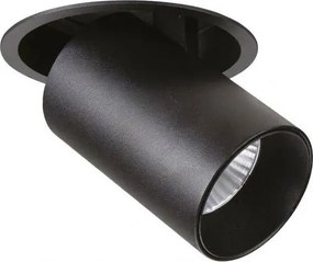 Ideal Lux - Вградено точково LED осветително тяло NOVA LED/12W/230V, CRI 90, диаметър 11 cm, черно