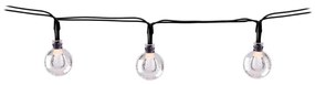 Grundig - LED соларен гирлянд 50 LED, 8 функции, 6,9 м, топла бяла, 600 mAh