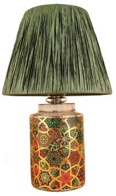 Зелена настолна лампа (височина 38 cm) Alev – Opviq lights