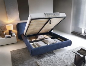 Облечено легло Prius-180 x 200-Синьо