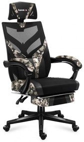 COMBAT 5.0 армейски принтиран геймърски стол с високо качество