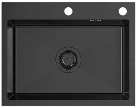 Стоманена мивка LUKE 100 Black