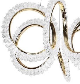 Лампа LED G037-CP Gold