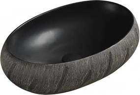 Mexen Abril плотова мивка 58 x 39 см, черна - 22015866