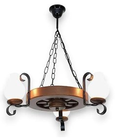 Brilagi - Пендел ROATA 3xE14/40W/230V бук/орех