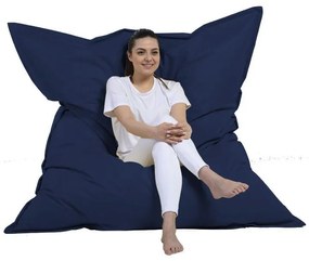 Градински пуф Giant Cushion 140x180, цвят Тъмно син