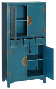 Синьо шкафче 63x131 cm Oriente – Ixia