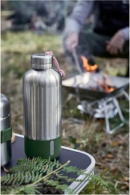 Термо бутилка от неръждаема стомана в сребрист цвят 850 ml Explorer – Black + Blum