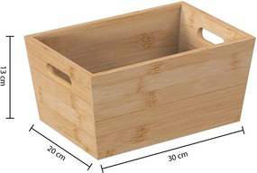 Кош за съхранение 5five, Бамбук, Скосен