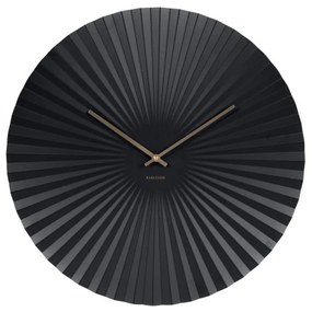 Часовник в черно , ø 50 cm Sensu - Karlsson