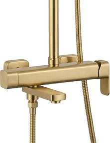 Комплект за душ Rea Arlo Brush Gold