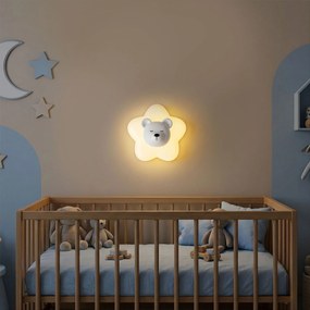 СТЕННА ЛАМПА LED G181-W WHITE BEAR