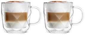 Комплект от 2 чаши с двойна стена , 330 ml Geo - Vialli Design