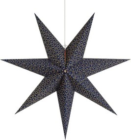 Тъмносиня висяща коледна светлинна украса Baroque – Markslöjd