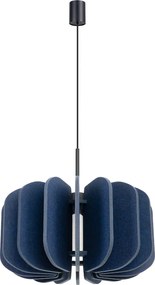 Sollux SL.1862 - Полилей на кабел MULA 1xE27/15W/230V, Ø 45 см, син