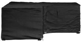 319315 vidaXL Покривало за ъглови градински мебели 16 капси 215x215x70 см