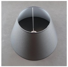 Резервен абажур за настолна лампа E27 40x40 см сив