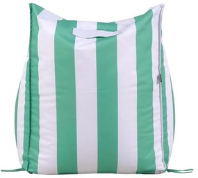 Градински чувал за сядане в бял и зелен цвят – Bonami Essentials