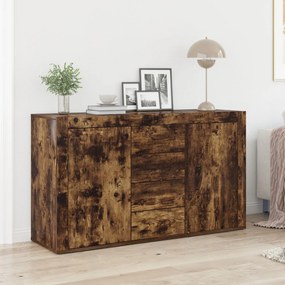 Sonata H Шкаф Опушен дъб Инженерна дървесина 120 x 36 x 69 см Шкаф