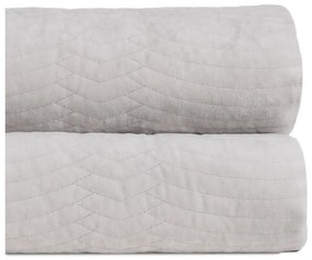Кремаво капитонирано покривало за легло 180x260 cm – Ixia