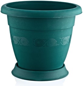 Саксия Лукс N-40 (LS-040) зелена