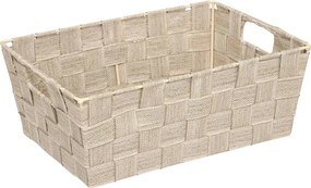 Кош за съхранение 5five Lise, 28x20x11 cm - Бежов