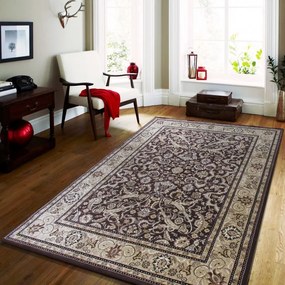 Кафяв ретро килим за хола Ширина: 160 см | Дължина: 220 см