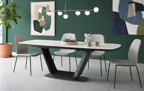 Разтегателен Маса Armani-Бял Черен