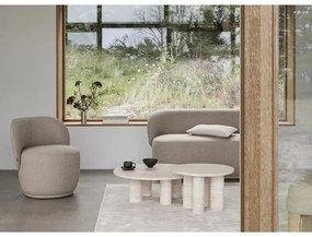 Каменна кръгла странична масичка ø 52 cm Volos – Blomus