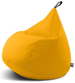 Жълт детски пуф Drop M – So Soft?