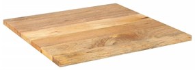 371539 vidaXL Плот за маса, 70x70x3,8 см, квадратен, манго масив