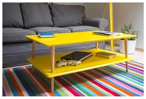 Бяла масичка за кафе с понижена основа KORO Koro - Ragaba