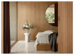 Стенно огледало с дървена рамка ø 110 cm Miro – Blomus