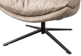 Въртящо се кресло в естествен цвят Arve – WOOOD