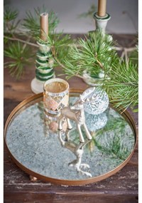 Стъклен декоративен поднос ø 35 cm Glacier – Bloomingville